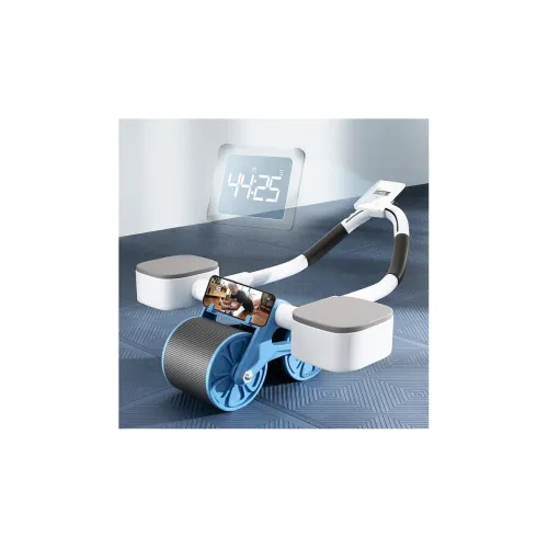 Image of Lifelong LLAR02 Ab Roller With Automatic Rebound Elbow Support Timer & Mobile Holder