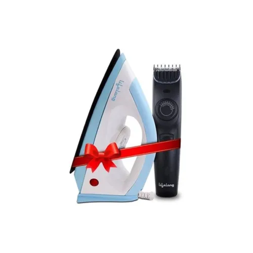 Image of Lifelong LLCMB01 1100 W Dry Iron with Men's Trimmer 