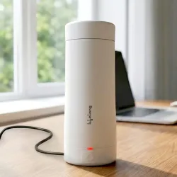 Lifelong LLEPK07 Electric Kettle 304 Steel, Fast Boil, Detachable Cord (Travel/Home)