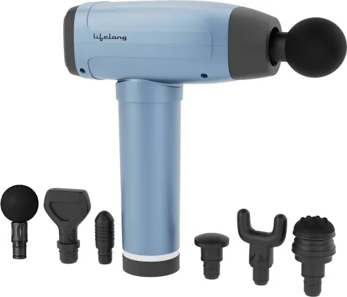 Image of Lifelong LLGM144 Gun-M Massager  (Blue)