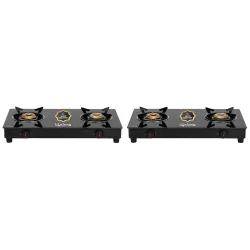 Lifelong LLGS912 2 Burner Gas Stove Automatic Ignition