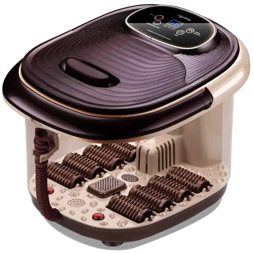 Image of Lifelong LLM306 500W Electric Spa Foot Massager Machine With 8 Manual Rollers