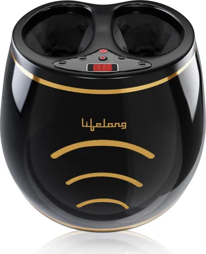 Image of Lifelong LLM432 Air Bag Foot Massager (Brown)