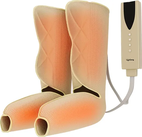 Image of Lifelong LLM531 Air Compression Leg Massager (Beige)