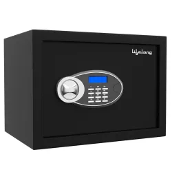 Lifelong Locker For Home&Office 34L-Digital Safe Locker For Security With 5Mm Sturdy Metal Door
