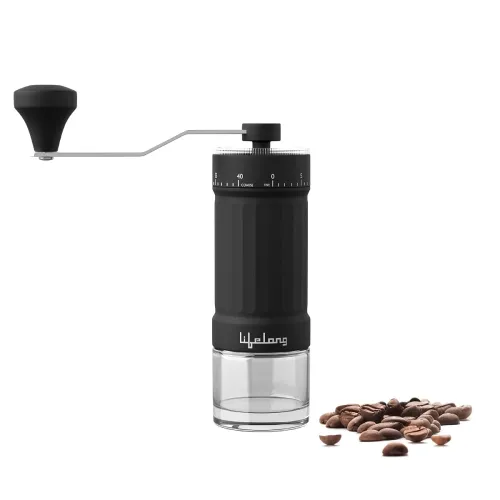Image of Lifelong Manual Coffee Grinder | Adjustable Ceramic Burr Grinder for Precision