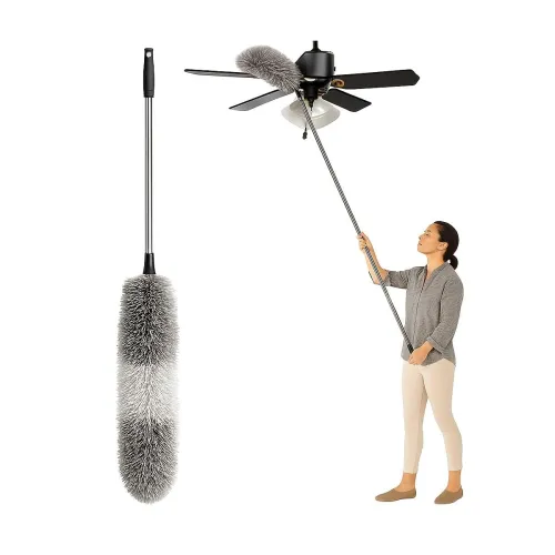Image of Lifelong Microfiber Feather Duster with Extendable Telescopic Rod