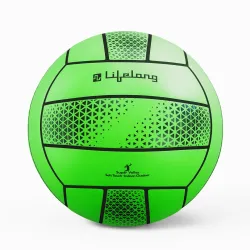 Lifelong Mini Volleyball for Kids | Soft PVC Volleyball | Lightweight | Indoor & Outdoor Play | Beach, Pool & Playground | Green | 5.8 inches