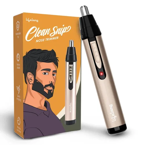 Image of Lifelong Nose Trimmer for Man Rechargeable Painless Nasal Hair Cutter