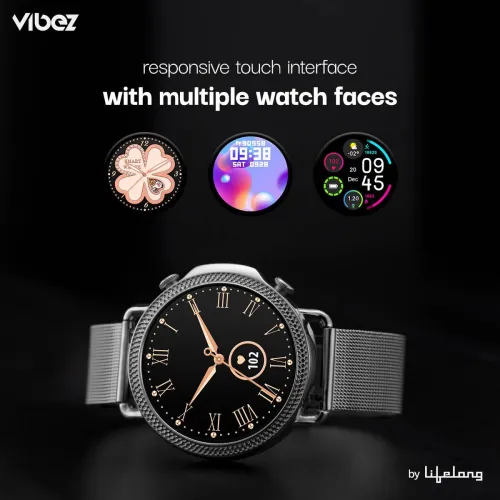 Image of Lifelong Ornate Smartwatch For Women with HD Display