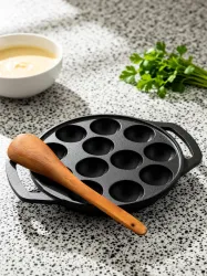 Lifelong Pan With Wooden Spatula