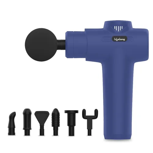 Image of Lifelong Percussion Massage Gun | Full Body Massager for Pain Relief | Rechargeable Cordless Deep Tissue Massage Machine