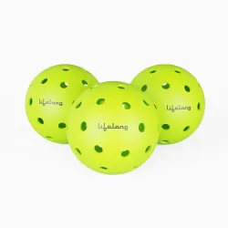 Lifelong Pickleball Balls 40 Holes Pack of 3