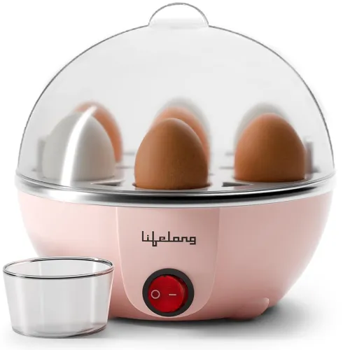 Image of Lifelong Plastic Egg Boiler for 7 Eggs, 350 Watt