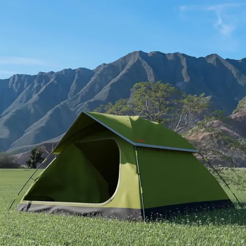 Image of Lifelong Polyester Tent for Camping - Portable Adults -Foldable House Waterproof Dome Hiking, Travelling,
