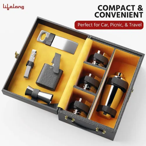 Image of Lifelong Premium Whiskey Bar Set – 3 Glasses