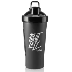 Lifelong Protein Shaker |100% Leakproof Stylish Protein Shaker Bottle | Sipper Bottle | Gym Bottle for Protein- 700ml (LLSHB04, Black) |Plastic