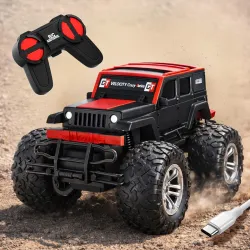 Lifelong RC Monster Truck for Kids, Rechargeable, 90 Min Playtime