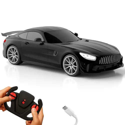 Image of Lifelong Rechargeable Remote Control Car for Kids | 2.4GHz, LED Headlights, Up to 90 to 120 min Non-Stop Play Time