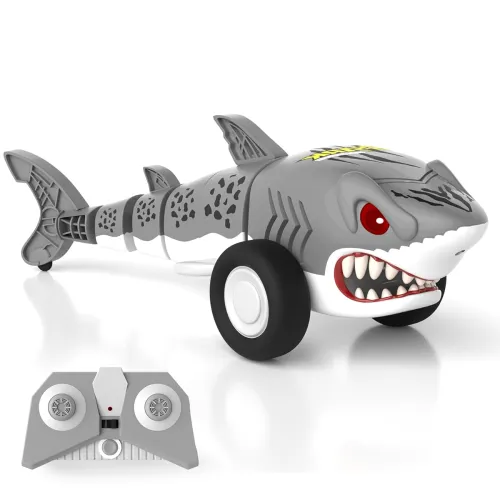 Image of Lifelong Rechargeable Remote Control Shark Stunt Car