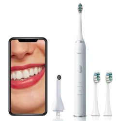 Lifelong Rechargeable Toothbrush 1 Portable Camera 1 Handle 3 Brush Heads 1 Charging Cabl