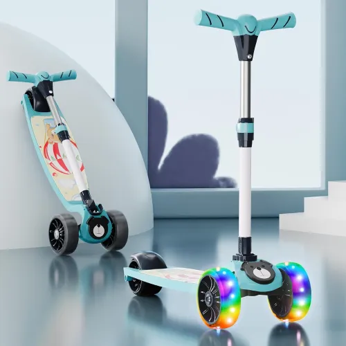 Image of Lifelong Scooter for Kids 3+ Years - Foldable with PVC Wheels & Adjustable Height 