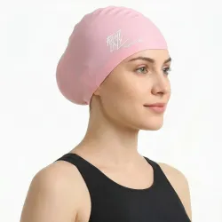 Lifelong Swimming Cap for Women - Swim Hair Caps for Long Hair- Waterproof Head Cover Cap - Silicone Hair Cover Cap for 