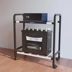 Lifelong Single Battery Inverter UPS Trolley Stand | Sturdy, Compact & Portable Design |