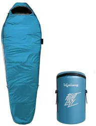 Lifelong Sleeping Bag For Adults | Winter Temperatures|Best For Camping, Hiking, Trekking Sleeping Bag  (Blue)
