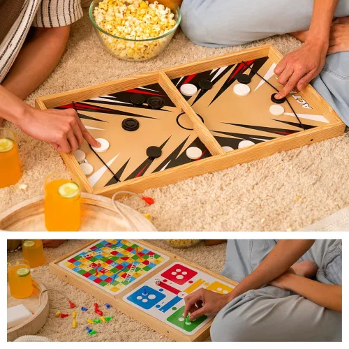 Image of Lifelong Slingo 3-in-1 Wooden Board Game