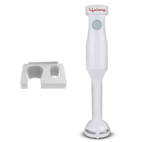 Image of Lifelong Stainless Steel 300 Watts Hand Blender | Low Noise | Anti-Splash