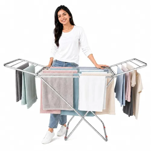 Image of Lifelong Stainless Steel Butterfly Cloth Dryer Stand 