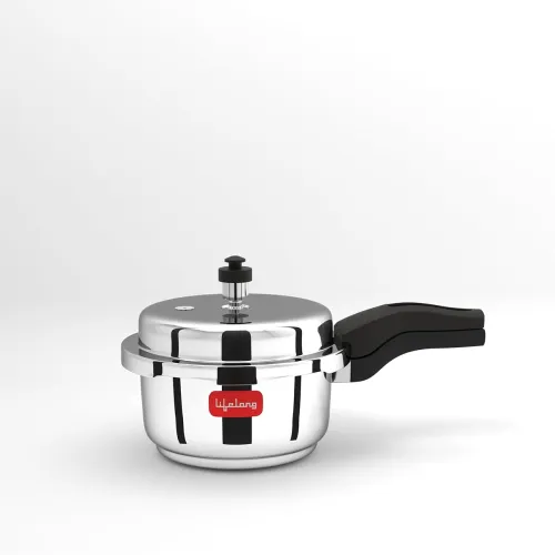 Image of Lifelong Stainless Steel Pressure Cooker 2Liters |