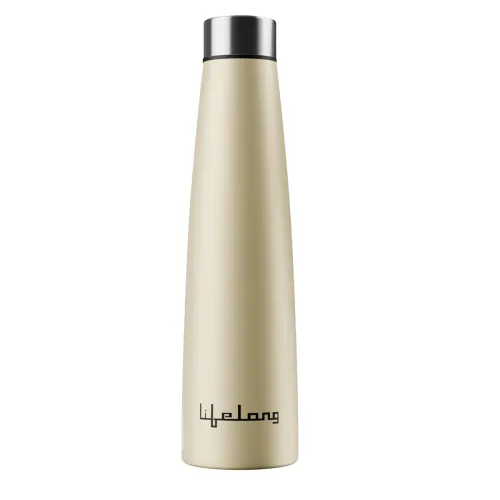 Image of Lifelong Stainless Steel Water Bottle 900ml Odour-Free Bottle with Secure Cap