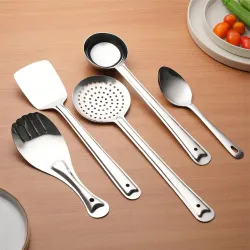 Lifelong Stainless Steel Cooking Utensils Set – 5 Piece 