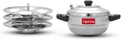 Lifelong Standard Idli Maker 3 Plates 12 Idlis