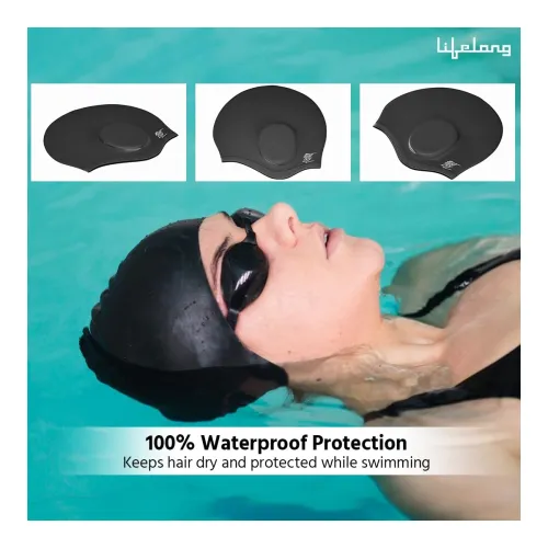 Image of Lifelong Swimming Earguard Cap for Men & Women
