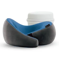 Lifelong Travel Neck Pillow | Premium Memory Foam Neck Support | Adjustable