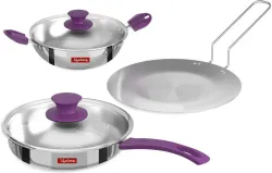 Lifelong Triply Cookware Set, 3-Piece