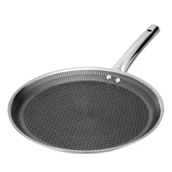 Lifelong Triply Honeycomb Dosa Tawa 28 Cm for Kitchen