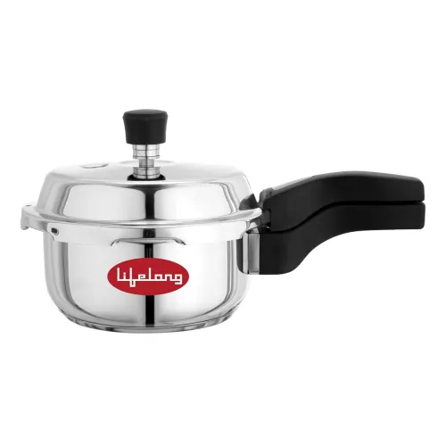 Image of Lifelong Triply Stainless Steel Pressure Cooker 1.5 L