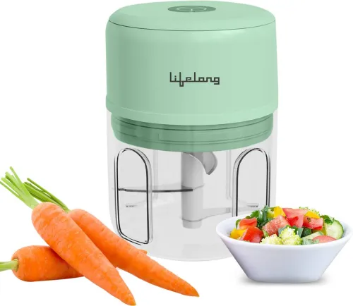 Image of Lifelong USB Rechargeable LLWC04 Electric Vegetable Chopper 