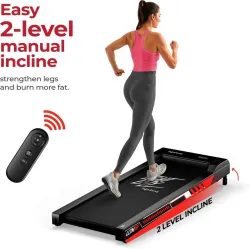 Lifelong Walking Pad Treadmill for Home 3Hp Peak Dc Motor Treadmill