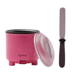 Lifelong Wax Heater with Wax Applicator Spatula for Waxing
