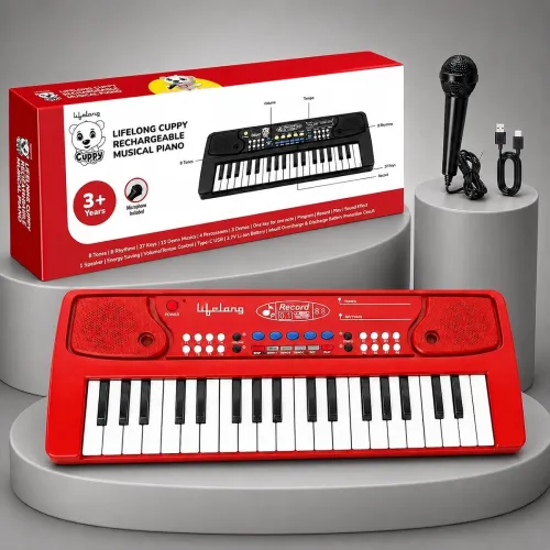 Image of Lifelong Wireless Rechargeable Piano Keyboard 