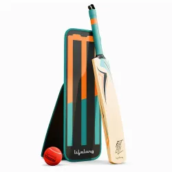 Lifelong Wooden Gully Cricket Bat Set for Kids