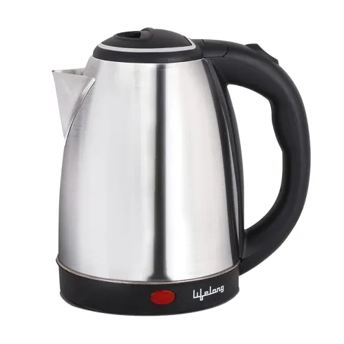 Image of Lifelong 1.8L Electric Kettle, 1500 Watt, Stainless Steel Body with Auto Shut-Off Feature | Easy & Fast Boiling of Water