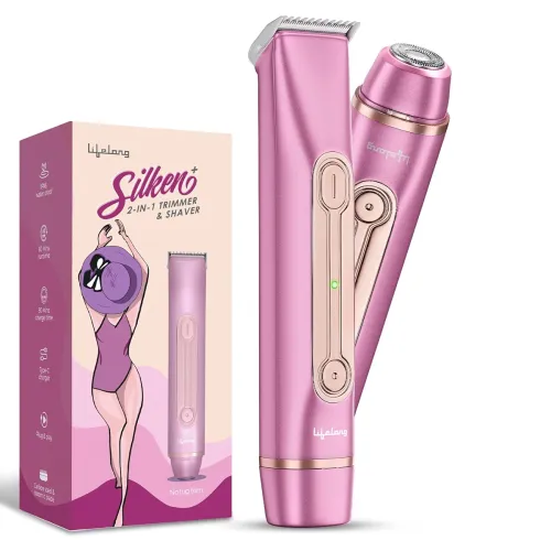 Image of Lifelong 6in1 Sensitive Bikini Trimmer & Hair Remover for Women (1Hr Runtime)