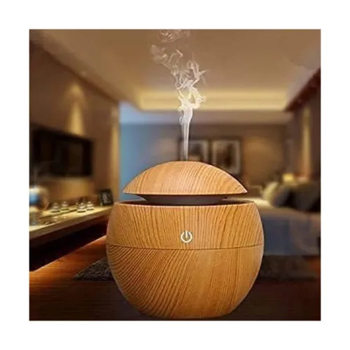 Image of Light Wood Aroma Diffuser & Cool Mist Humidifier