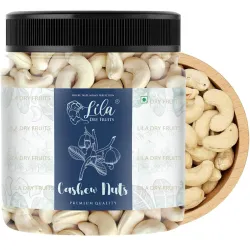 LILA DRY FRUITS Cashews 500 Grams | Natural and Unsalted Whole Cashew | Premium Kaju Ideal for Dieting, Snacking, Cooking, and Baking | Protein Rich Kajau Dry Fruits Perfect for Gifting
